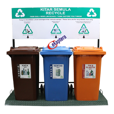 RECYCLE MGB 240 + Platform & Signage